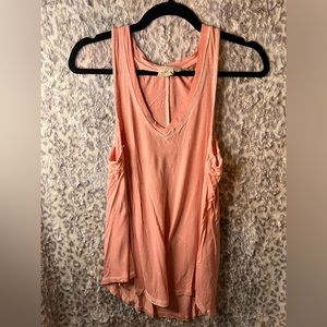 White Crow pink tank size medium